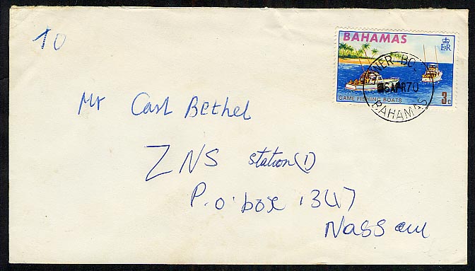 Lower Bogue 1970 postmark